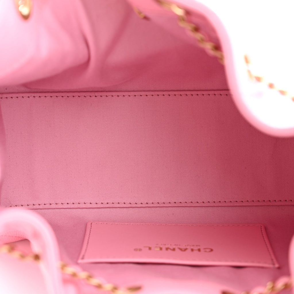 Caviar Quilted Mini Chanel 25 Handbag Pink