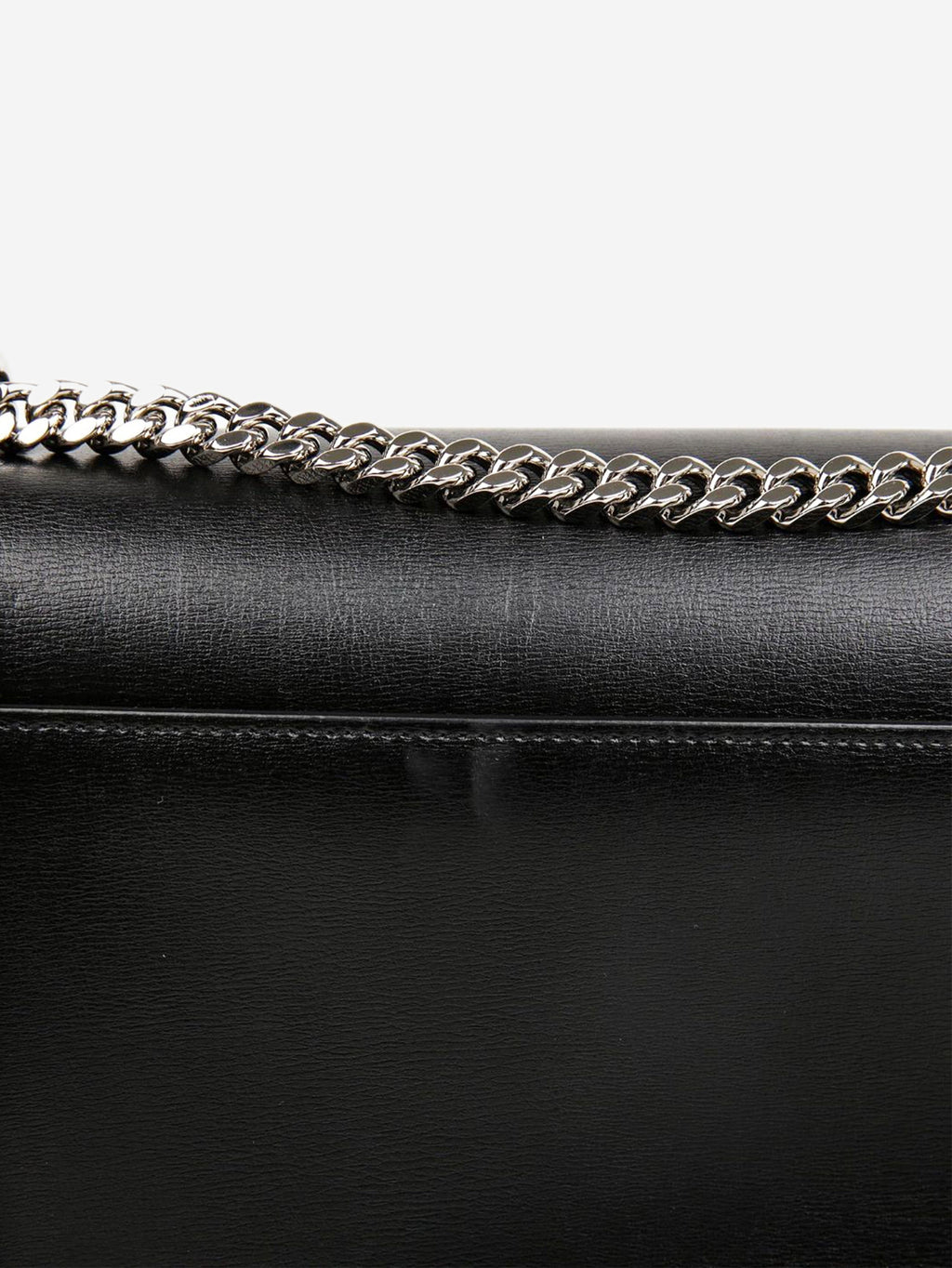 Black leather Sunset bag