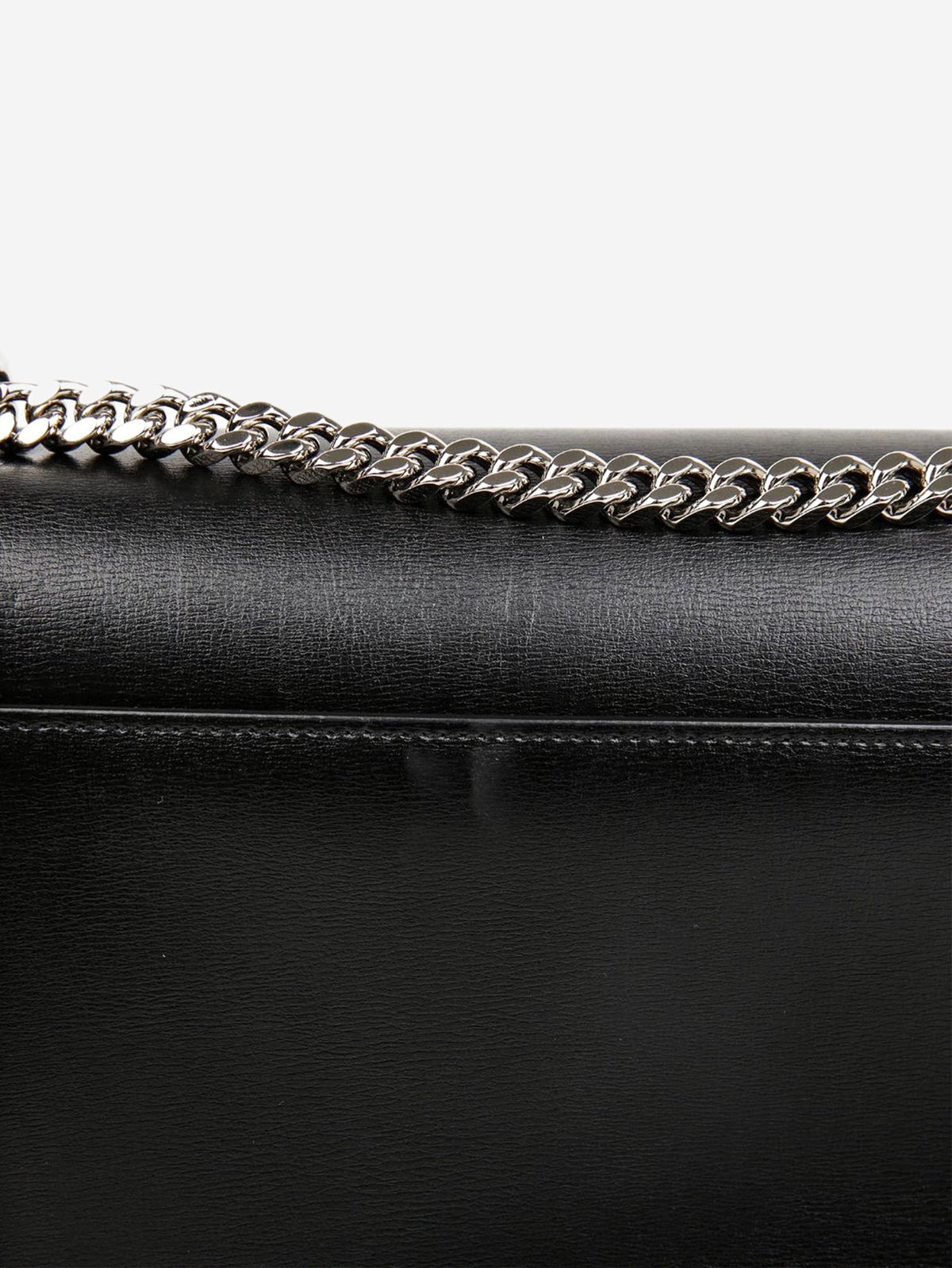Black leather Sunset bag