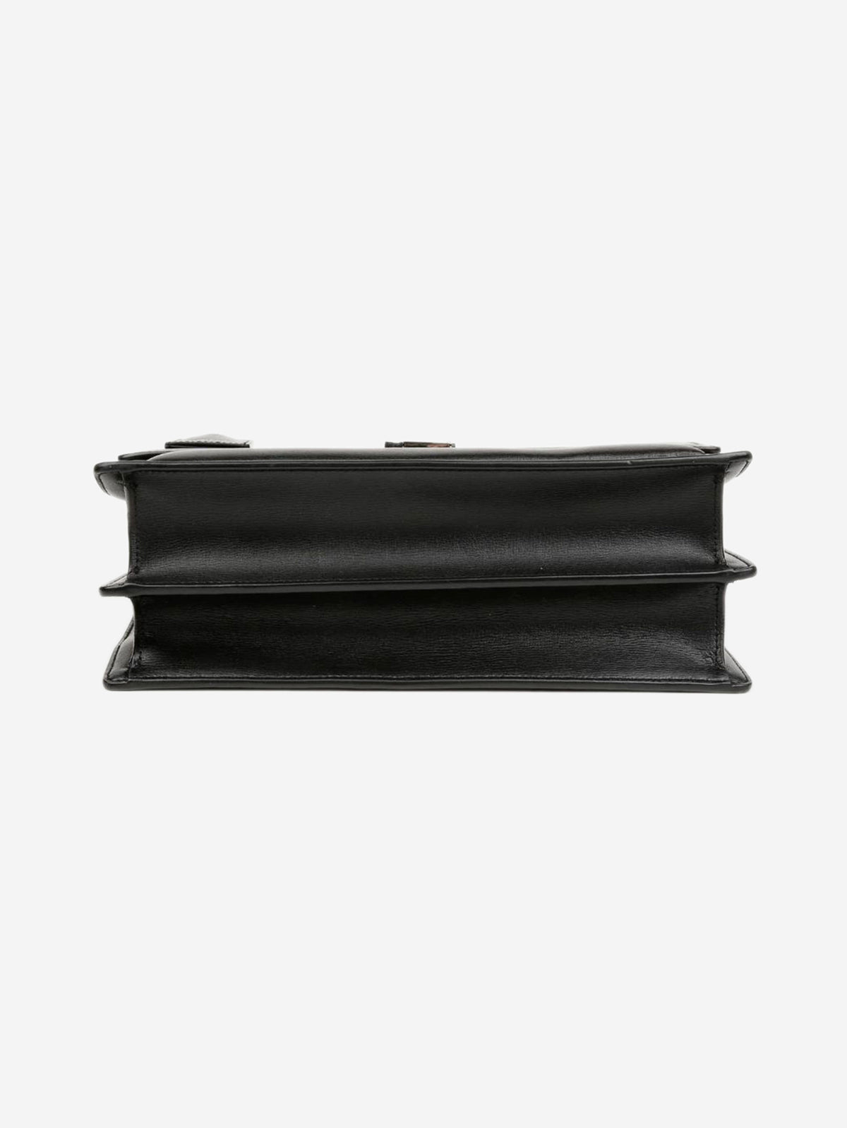 Black leather Sunset bag