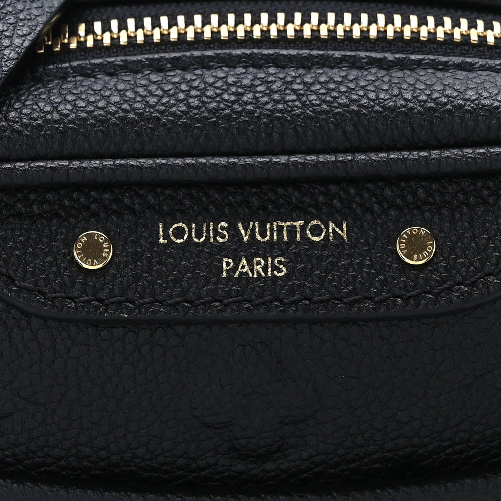 Empreinte Monogram Tiny Camera Bag Black