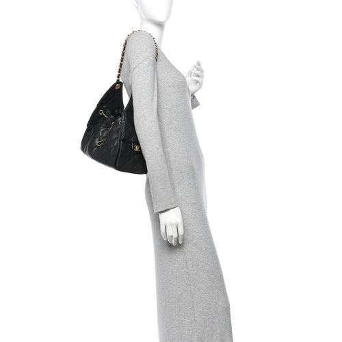 Caviar Quilted Small Chanel 25 Handbag Black