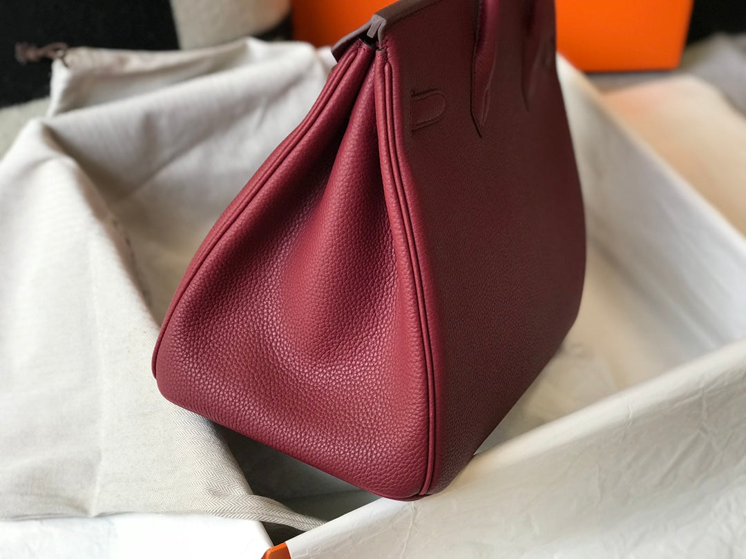 HM BIRKIN 35CM BURGUNDY TOGO LEATHER GOLD HARDWARE