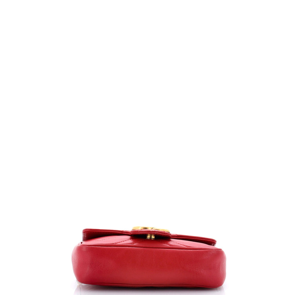 GG Marmont Flap Bag Matelasse Leather Super Mini