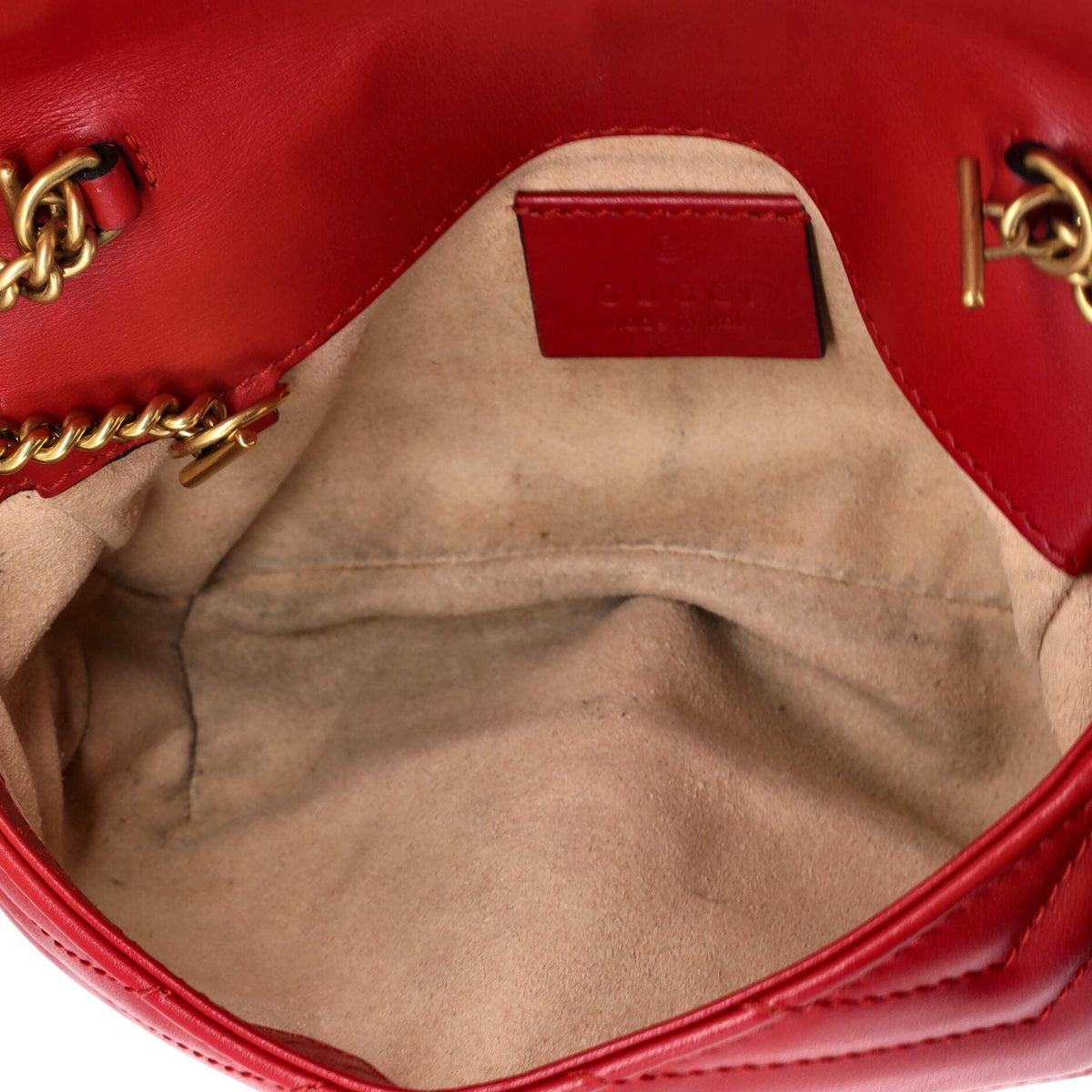 GG Marmont Flap Bag Matelasse Leather Super Mini