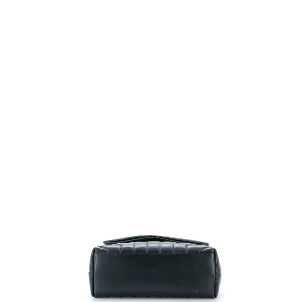 Loulou Shoulder Bag Matelasse Chevron Leather Small