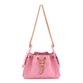 Caviar Quilted Mini Chanel 25 Handbag Pink