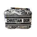 Dior Christian Dior Plan de Paris Embroidered Pouch