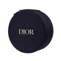 DIOR Beauty Vanity Case Round Makeup Bag With Mirror - Black