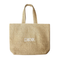 Dior Beauty Raffia Tote Bag - Beige