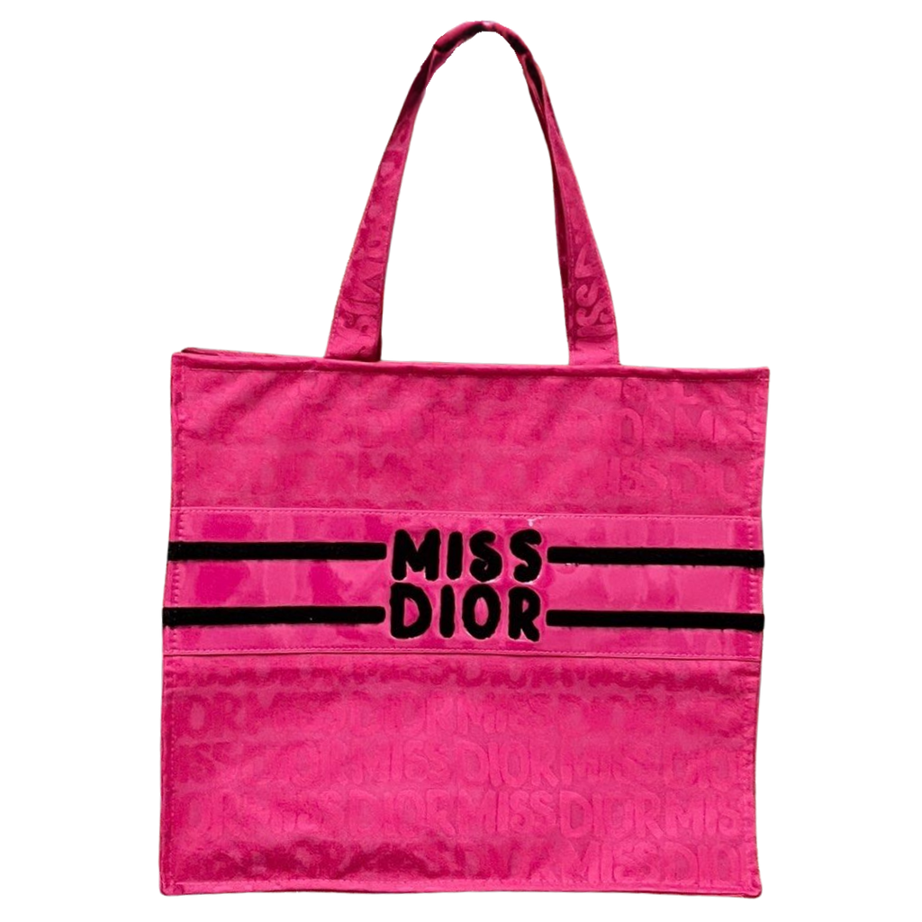Dior Miss Dior Tote Bag - Dark Pink