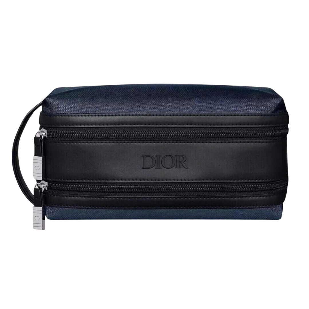 Dior Navy & Black Men's Generic Pouch