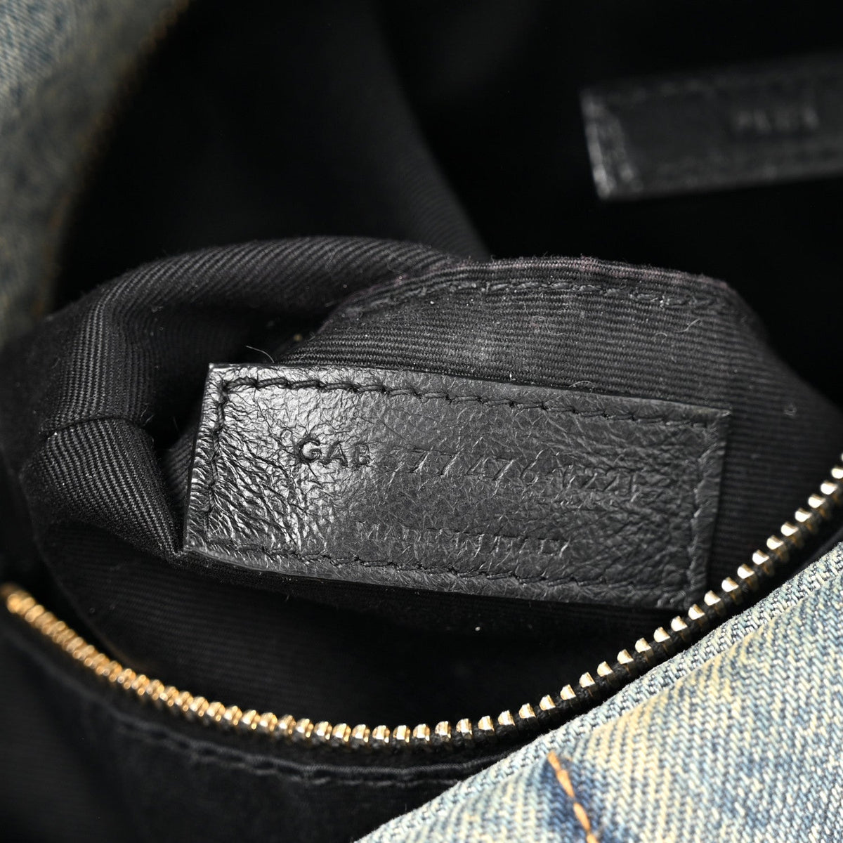 Denim Quilted Small Loulou Puffer Monogram Chain Satchel Blue Cinnamon