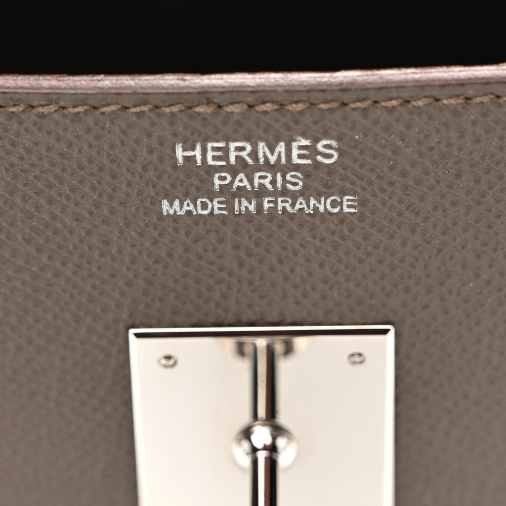 Epsom Birkin 35 Etain