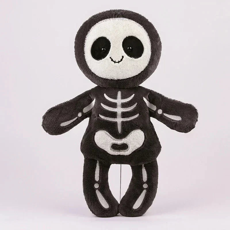 Chilling Skeleton and Mysterious Mummy Halloween Plush Toys